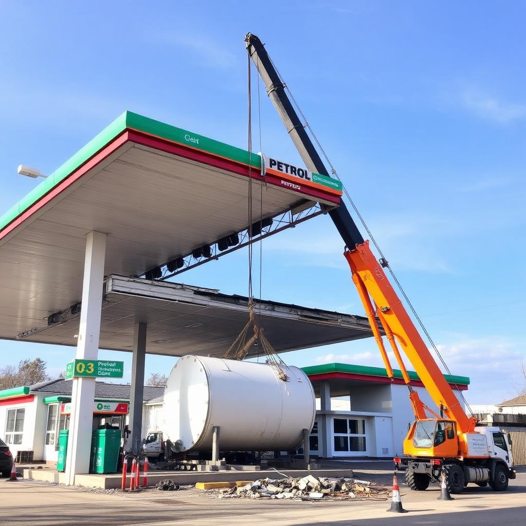Petrol Station Demolition