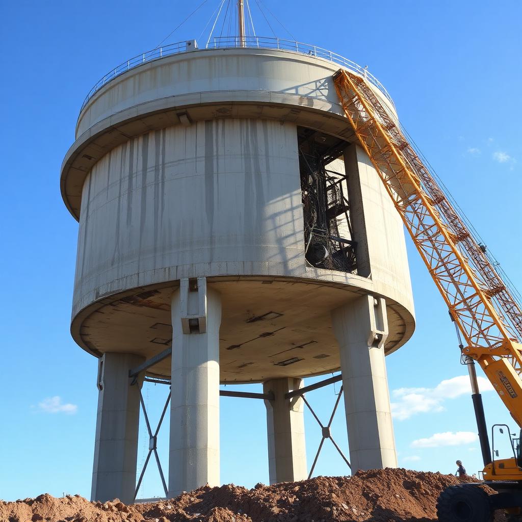 Water Tank Demolition
